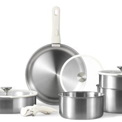 CAROTE Stainless Steel Pots and Pans Set